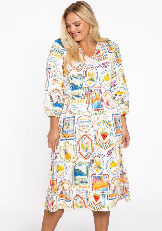 TROPICANA - Jurk - Kant - Cocktailjurk