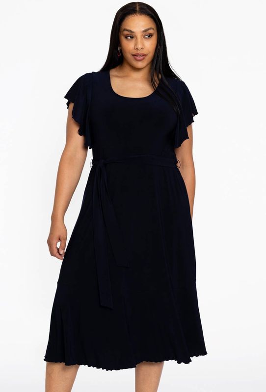 Jurk - DOLCE - Midi - Met Volants