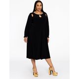 Jurk - Zwart - DOLCE - A-lijn