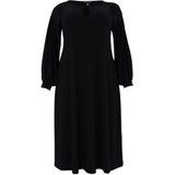 Jurk - Zwart - DOLCE - A-lijn