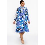 Jurk - Wit - SILVERLING - A-lijn - Met Kant