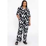 YOEK - Top - Zwart - Lange Mouwen - V-hals - 100% Viscose