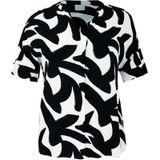 YOEK - Top - Zwart - Lange Mouwen - V-hals - 100% Viscose