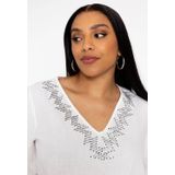 YOEK - Tuniek - Ecru - 100% Linnen - Lange Mouwen