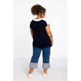 YOEK - Tuniek - Ronde Hals - Viscose - Rechte Pasvorm - Korte Mouwen