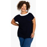 YOEK - Tuniek - Ronde Hals - Viscose - Rechte Pasvorm - Korte Mouwen