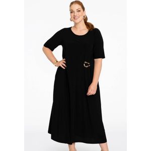 YOEK - Midi Jurk - Zwart