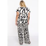 YOEK - Straight Regular Waist - Broek - Zwart