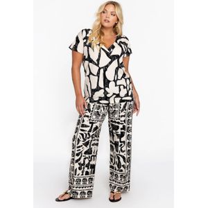 YOEK - Straight Regular Waist - Broek - Zwart