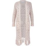 YOEK - Lang Vest - Ecru