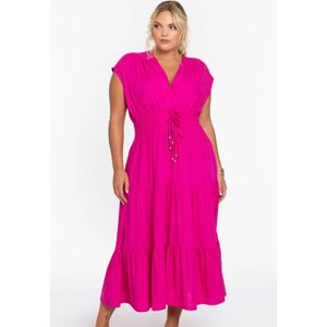 YOEK - A-lijn Jurk - Roze