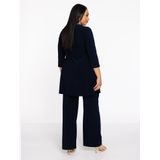 Dolce Tuniek - Wide Bottom met Sleutelgathalslijn en Strass-Steentjes