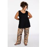 YOEK - Linnen Casual Broek - Beige - 100% Linnen