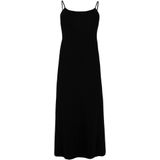 Jurk - Spaghetti Rib - Maxi - Mouwloos - Figure-hugging