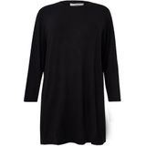 Jurk - Hoge Halslijn - Zacht - Wijde Fit - Lange Mouwen