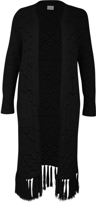 YOEK Lang Vest - Zwart