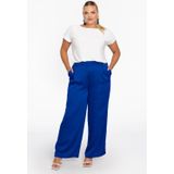 SATINI - Broek - Satijn - Zwart