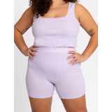 YOEK - LOUNGE - Boxer - Geribd Katoen - Elastische Tailleband