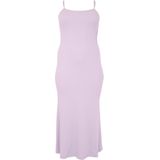 Maxi Jurk - Geribd - Mouwloos - Verstelbare Bandjes - Mermaid Fit