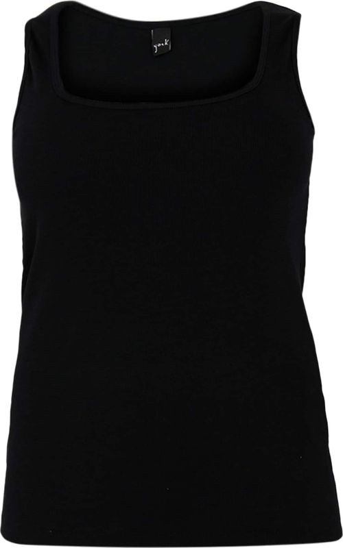 YOEK - LOUNGE - Tanktop - Geribd - Brede Schouderbanden - Square Halslijn