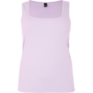 YOEK - LOUNGE - Tanktop - Geribd - Brede Schouderbanden - Square Halslijn