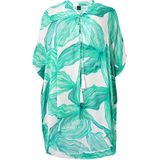 YOEK - Tuniek - Turquoise - Polyester - Lange Mouwen - V-hals