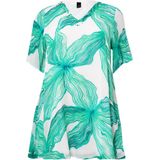 YOEK - Tuniek - Turquoise - Losse Pasvorm - Lange Mouwen