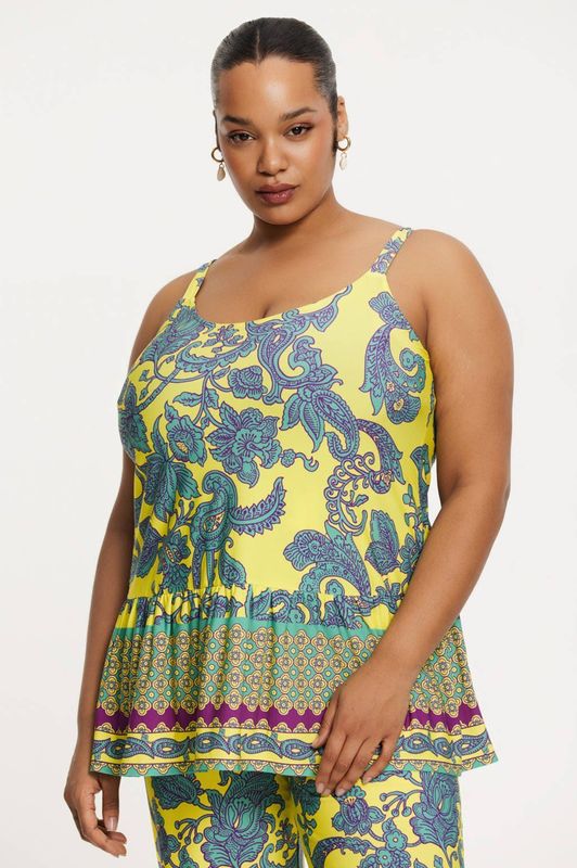 YOEK - Mouwloze Top - Multi - Polyester met Elastaan