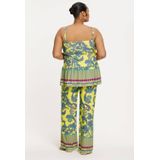 YOEK - Harembroek - Turquoise - Gevoerde Zoom - Loosefit - Milieuvriendelijk Gemaakt