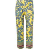 YOEK - Harembroek - Turquoise - Gevoerde Zoom - Loosefit - Milieuvriendelijk Gemaakt