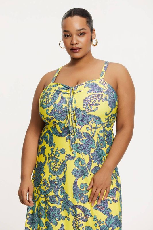 YOEK - A-lijn Jurk - Multi