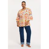 YOEK - Tuniek - Multi - Flared Pasvorm - Lange Mouwen