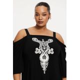 YOEK - A-lijn Jurk - Zwart