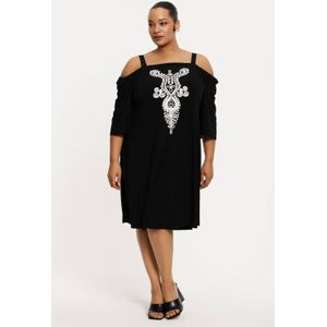 YOEK - A-lijn Jurk - Zwart