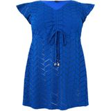 YOEK - Tuniek - Blauw - Fijn Gebreid