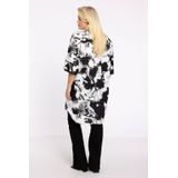 YOEK - Hannelore - Blouse-jurk - Tweekleurig - Vlinderdessin