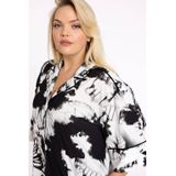 YOEK - Hannelore - Blouse-jurk - Tweekleurig - Vlinderdessin