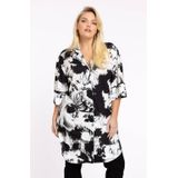 YOEK - Hannelore - Blouse-jurk - Tweekleurig - Vlinderdessin