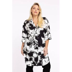 YOEK - Hannelore - Blouse-jurk - Tweekleurig - Vlinderdessin