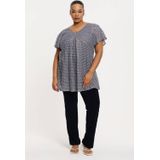 YOEK - Tuniek - A-Lijn - Korte Mouwen - 100% Polyester - V-Hals