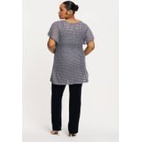 YOEK - Tuniek - A-Lijn - Korte Mouwen - 100% Polyester - V-Hals