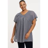 YOEK - Tuniek - A-Lijn - Korte Mouwen - 100% Polyester - V-Hals