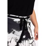 YOEK - Hannelore - Broek - Zwart-Wit - Dolce Stof