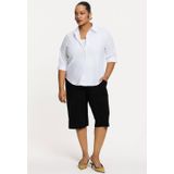 YOEK - High Waist Bermuda Short - Zwart - Korte Broek