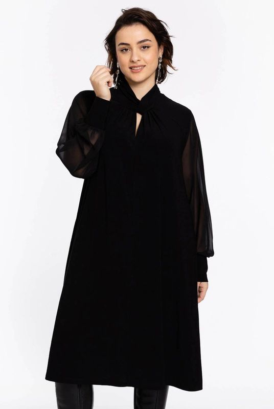 A-lijn Jurk - Zwart - DOLCE