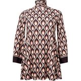 GOCCIA - Tuniek - Wide Bottom - Retro Dessin - Lange Mouwen