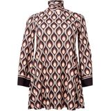 GOCCIA - Tuniek - Wide Bottom - Retro Dessin - Lange Mouwen