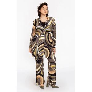 Pantalon - EMILY - Bootcut - Retro Dessin - Dolce Stof