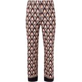 GOCCIA - Pantalon - Retroprint - Zwart