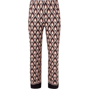 GOCCIA - Pantalon - Retroprint - Zwart